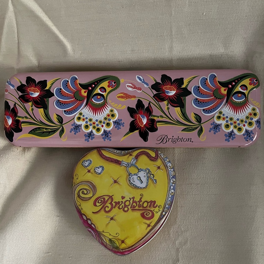Brighton jewelry tins